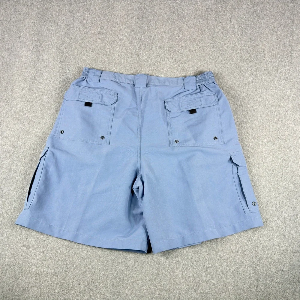 NEW Bimini Bay Boca Grande ll Shorts Men's 38 Steel Blue BloodGuard™ Nylon